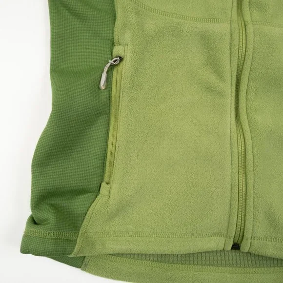 L.L. BEAN Polartec green fleece vest size S - Picture 5 of 10